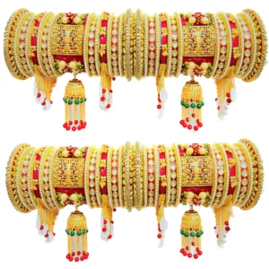 sonika bridal choora bangle set